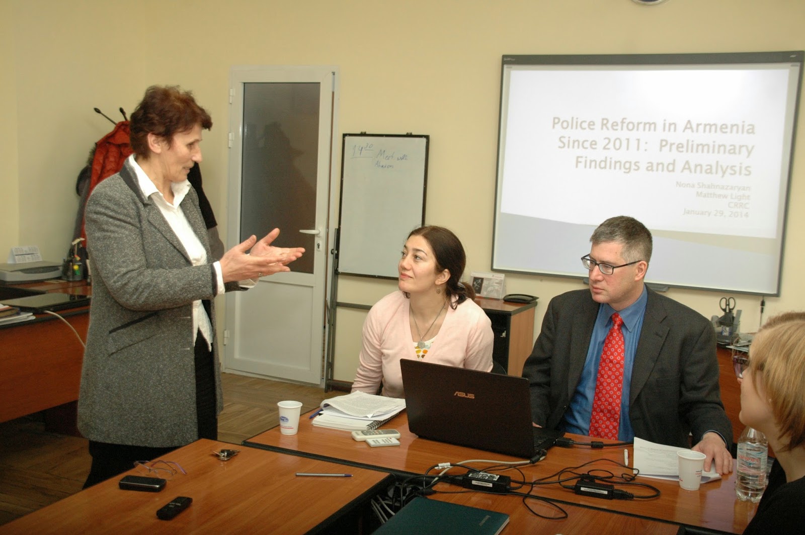 First Work-in-Progress Discussion at CRRC Armenia