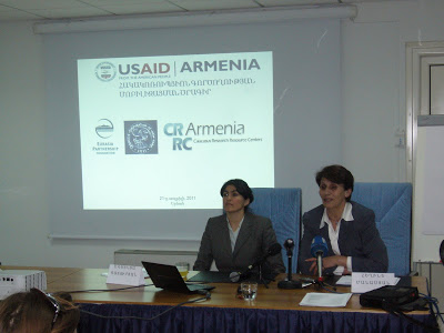 Series of Presentations on 2010 Armenia Corruption Survey of Households