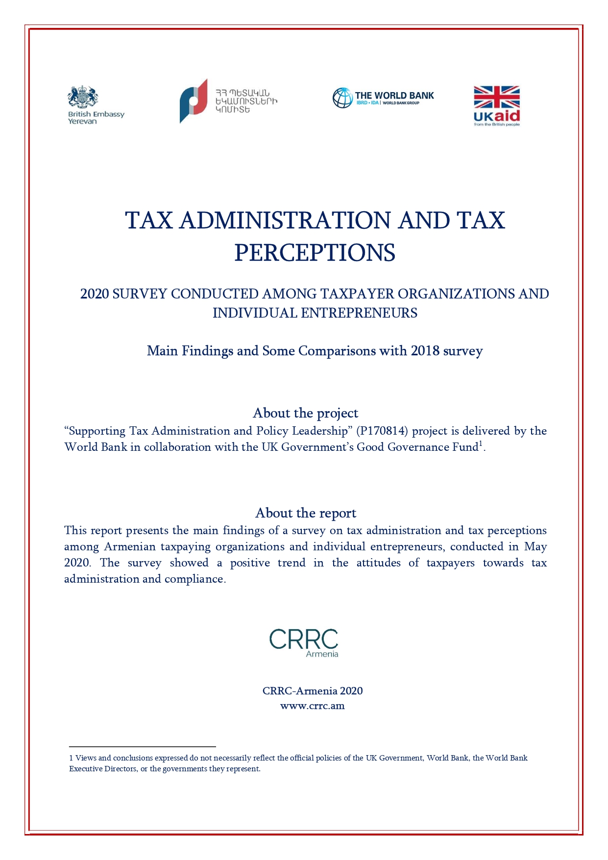 Tax Administration and Tax Perceptions