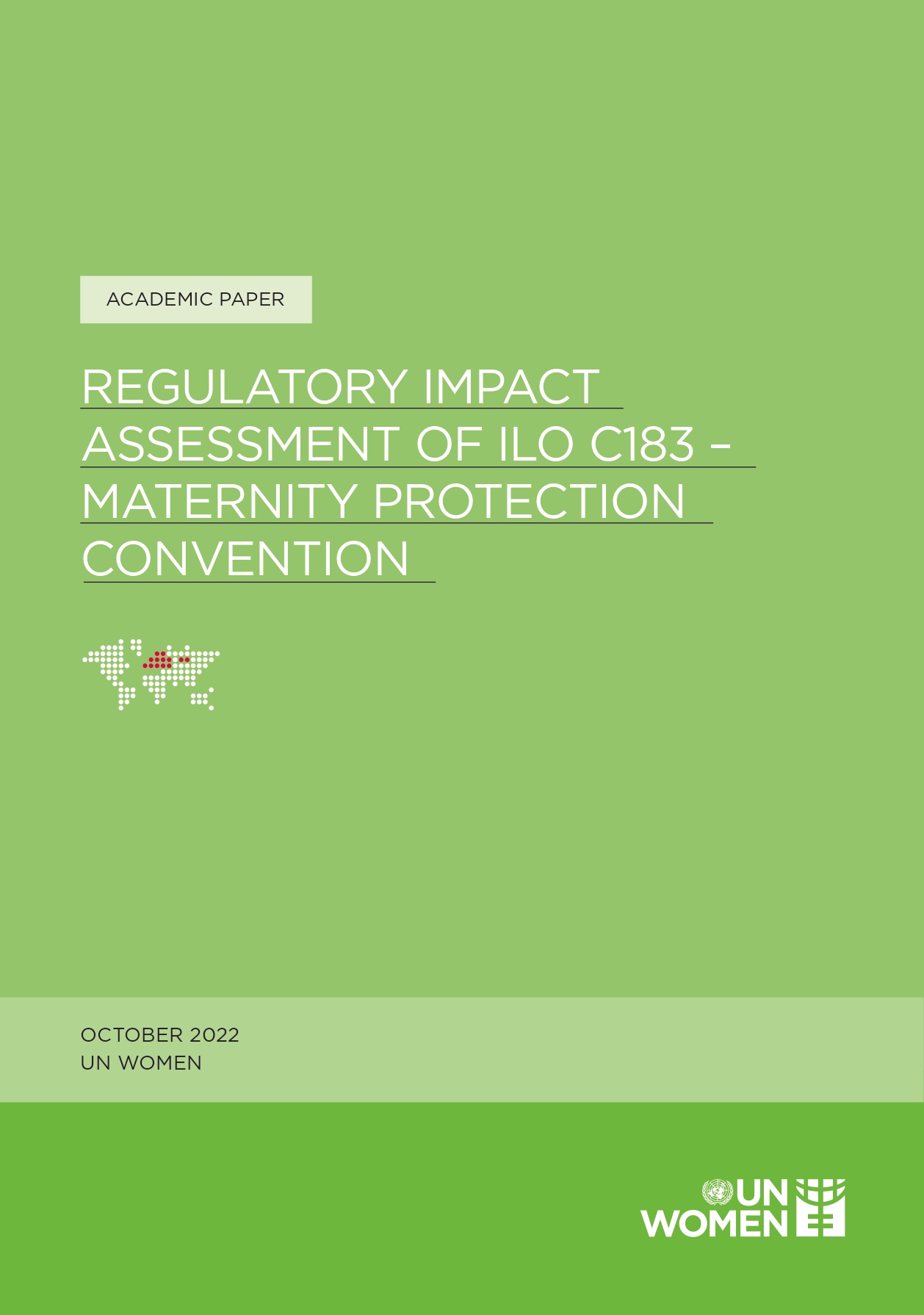 Regulatory Impact Assessment of ILO C183 – Maternity Protection Convention